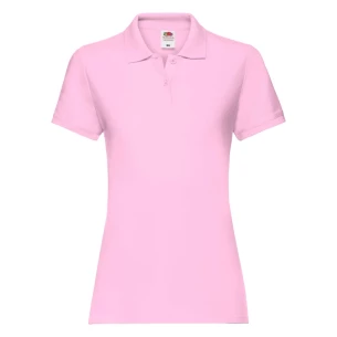 Polo de mujer Fruit Of The Loom Premium - Rosa claro