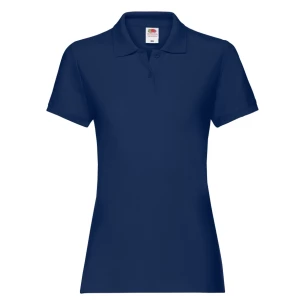 Polo de mujer Fruit Of The Loom Premium - Azul marino