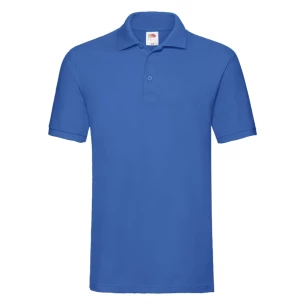 Polo Premium Fruit Of The Loom - Azul