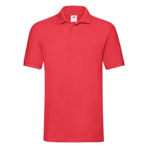 Polo Premium Fruit Of The Loom - Rojo