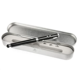 Bolígrafo en estuche Laser - Negro
