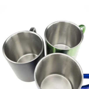 Taza de acero Hugo - Azul