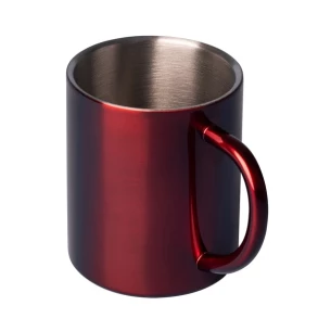 Taza de acero Hugo - Roja
