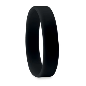 Muñequera de silicona Dolores - Negra
