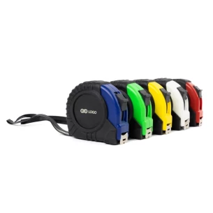 Cinta métrica enrollable 3m - Blanca