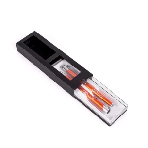 Juego de bolígrafo + pluma Cosmo - Rojo