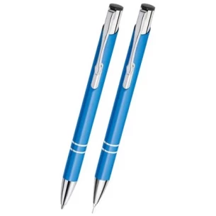 Juego de bolígrafo y portaminas Cosmo - Azul