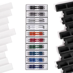 Juego de bolígrafo y portaminas Cosmo - Azul oscuro