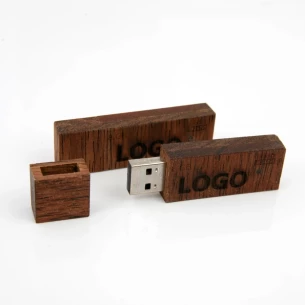 Memoria USB Madera 32Gb - Beige
