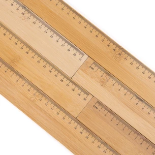Regla de bambú 30 cm