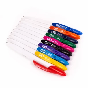 Bolígrafo Rico White - Negro