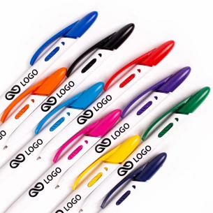 Bolígrafo Rico White - Negro