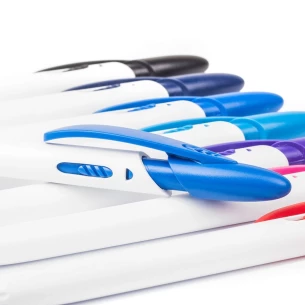 Bolígrafo Rico White - Negro