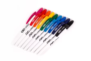 Rellenar Bolígrafo blanco - Azul