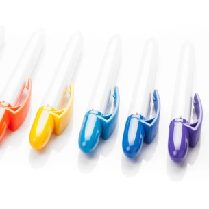 Rellenar Bolígrafo blanco - Azul